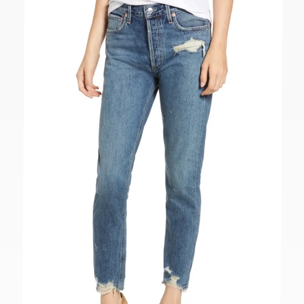 Agolde Jamie High Rise Classic Jeans